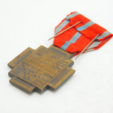 Belgium WW1 Period Croix de Feu Fire Cross Service Medal Antique 1914-1918