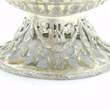 18th Century Large Hanau Sterling Silver Swing Handle Fruit Basket Antique c1790