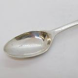 George III Sterling Silver Combination Medicine Spoon & Tongue Depressor Antique