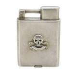 Sterling Silver Royal Lancers Military 'Death or Glory' Lighter Antique London
