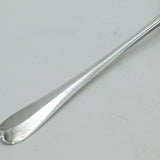 Queen Anne Britannia Silver Hanoverian Serving Spoon Antique 1702 London