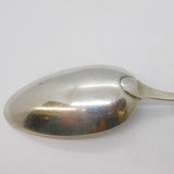 Paisley Scottish Provincial Sterling Silver Dessert Spoon, William Hannay c1800s