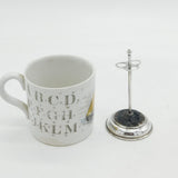 Art Deco Sterling Silver Hat Pin Cushion Stand Antique 1922 London