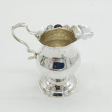 George III Sterling Silver Pedestal Cream Jug Antique 1775 London
