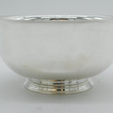 Tiffany & Co. Sterling Silver Curved Fruit Bowl Antique c1930s Art Deco