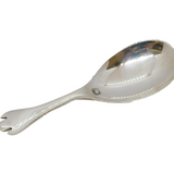 Sterling Silver Trefid Style Tea Caddy Spoon Vintage 1989 Sheffield
