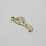 Sterling Silver Tape Measure Charm Pendant Vintage c1970s