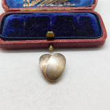 Sterling Silver Twin Shield Studs Charm Pendant Vintage c1970