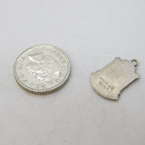 Sterling Silver Enamel Bodmin Charm Pendant Vintage c1970s