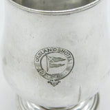 Victorian Silver Plated 'Gilsland Hotel' Crested Tankard Antique c1880
