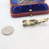Sterling Silver Openable Motor Car Charm Pendant Vintage c1970