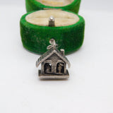 Sterling Silver Weathervane Charm Pendant Vintage c1970