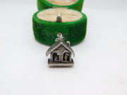 Sterling Silver Weathervane Charm Pendant Vintage c1970