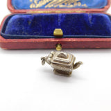 Sterling Silver Aladdin's Lamp Charm Pendant Vintage c1970