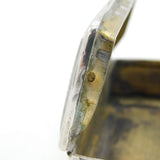 19th Century Italian .800 Silver Rialto Bridge, Venice Snuff Box Antique c1880s