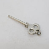 Victorian Sterling Silver Key Form Pipe Tamper Fob Pendant Antique c1890s