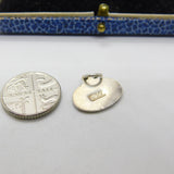 Sterling Silver & Enamel LLangollen Charm Pendant Vintage c1970