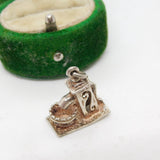 Sterling Silver Water Pump Charm Pendant Vintage c1970