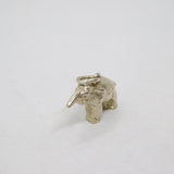 Sterling Silver Baby Elephant Charm Pendant Vintage c1970
