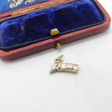 Sterling Silver Golf Clubs Charm Pendant Vintage c1970