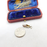 Sterling Silver Dutch Clog Charm Pendant Vintage c1970