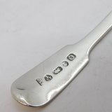 Newcastle George III Sterling Silver Tea Caddy Spoon Antique 1806 T. Watson