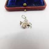 Sterling Silver Matador Charm Pendant Vintage c1970