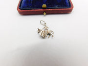 Sterling Silver Matador Charm Pendant Vintage c1970
