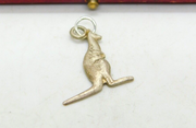 Sterling Silver Australian Kangaroo Charm Pendant Vintage c1970