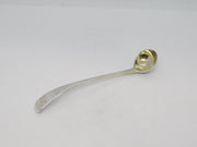 George IV Sterling Silver Engraved Mustard Ladle Spoon Antique 1824 London