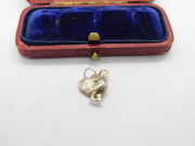 Sterling Silver French Cockerel Charm Pendant Vintage c1970