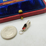 Sterling Silver Little Boot Charm Pendant Vintage c1970