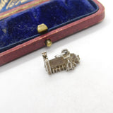 Sterling Silver Westminster Abbey Charm Pendant Vintage c1970