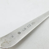 Exeter George III Sterling Silver Bright Cut Tablespoon Antique 1784 Provincial
