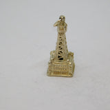 Sterling Silver Eiffel Tower Charm Pendant Vintage c1970