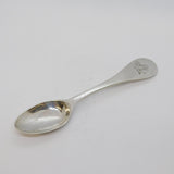 George III Sterling Silver Combination Medicine Spoon & Tongue Depressor Antique