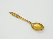 King George V Sterling Silver Gilt Commemorative Spoon 1949 Sheffield