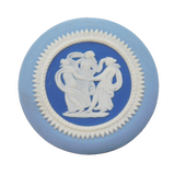 Wedgwood Ceramic Neoclassical Cameo Plaque Vintage c1970s