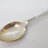 Sterling Silver & Enamel Honiton Souvenir Spoon Vintage 1972 Birmingham