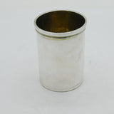 Victorian Sterling Silver Beaker Cup Antique 1866 London