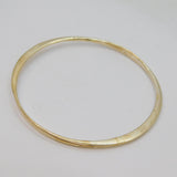 Sterling Silver Modernist Studio Style Cuff Bangle Bracelet Contemporary c2000