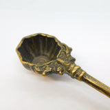 19th Century Indian Bronze God Terminal Spice or Tea Spoon Antique c1880