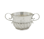 William III Britannia Standard Silver Miniature Porringer Antique 1697 London