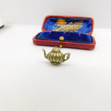 Sterling Silver Genie's Lamp Charm Pendant Vintage c1970