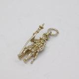 Sterling Silver Beefeater Charm Pendant Vintage c1970