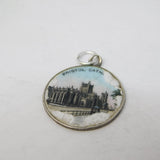 Sterling Silver Enamel Bristol Cathedral AF Charm Pendant Vintage c1970