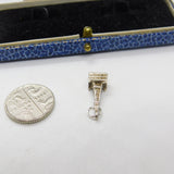 Sterling Silver Blackpool Tower Charm Pendant Vintage c1970