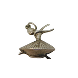Sterling Silver Dancing Lady Or Ballerina Charm Pendant Vintage c1970