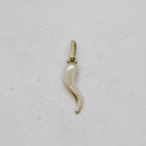 Sterling Silver Horn Of Plenty Charm Pendant Vintage c1970s