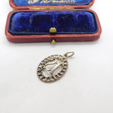 Sterling Silver 21st Birthday Charm Pendant Vintage c1970